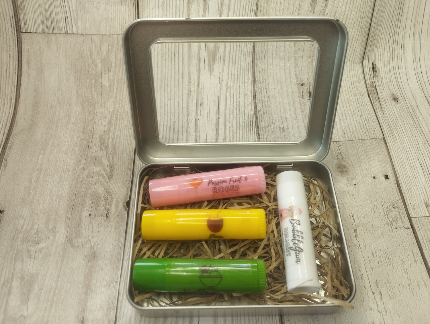 Natural Lip Balms - made with dingle beeswax
