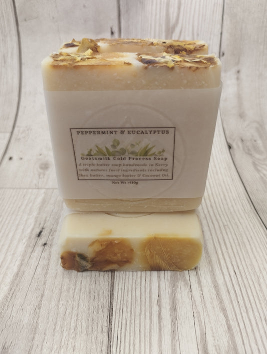 Peppermint & Eucalyptus Cold Process Soap