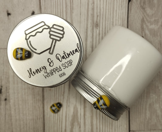 Honey & Oatmeal Whipped Soap