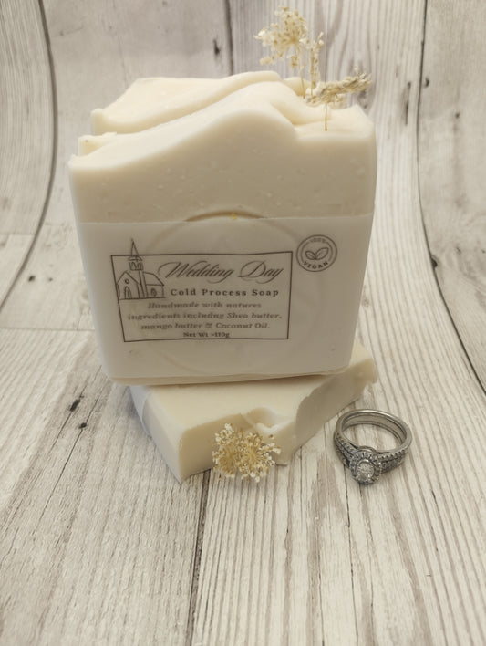 Wedding Day Cold Process Soap (vegan)