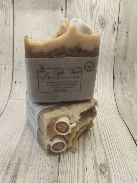 Coffee Shop Cold Process Soap (vegan)