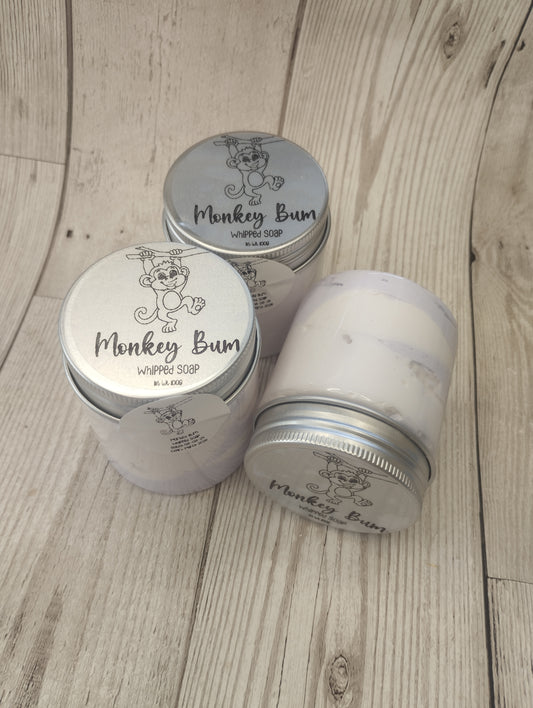 Monkey Bum Whipped Soap